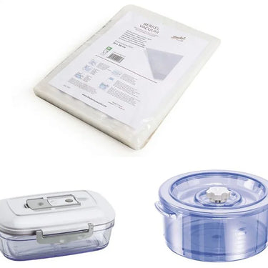 Berkel Vacuum Starter Kit - Small (påsar och behållare)