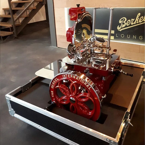 Transport case with wheels for Berkel cutting machine