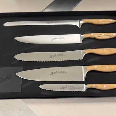 Essentium Olivewood kockknivset