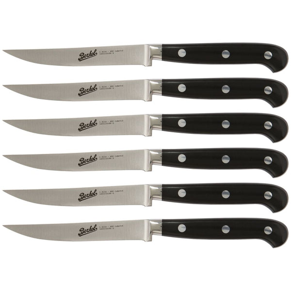 6-Piece Elegant Knife Set - Black