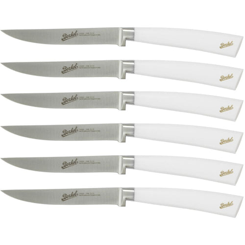 6-Piece Elegant Knife Set - White